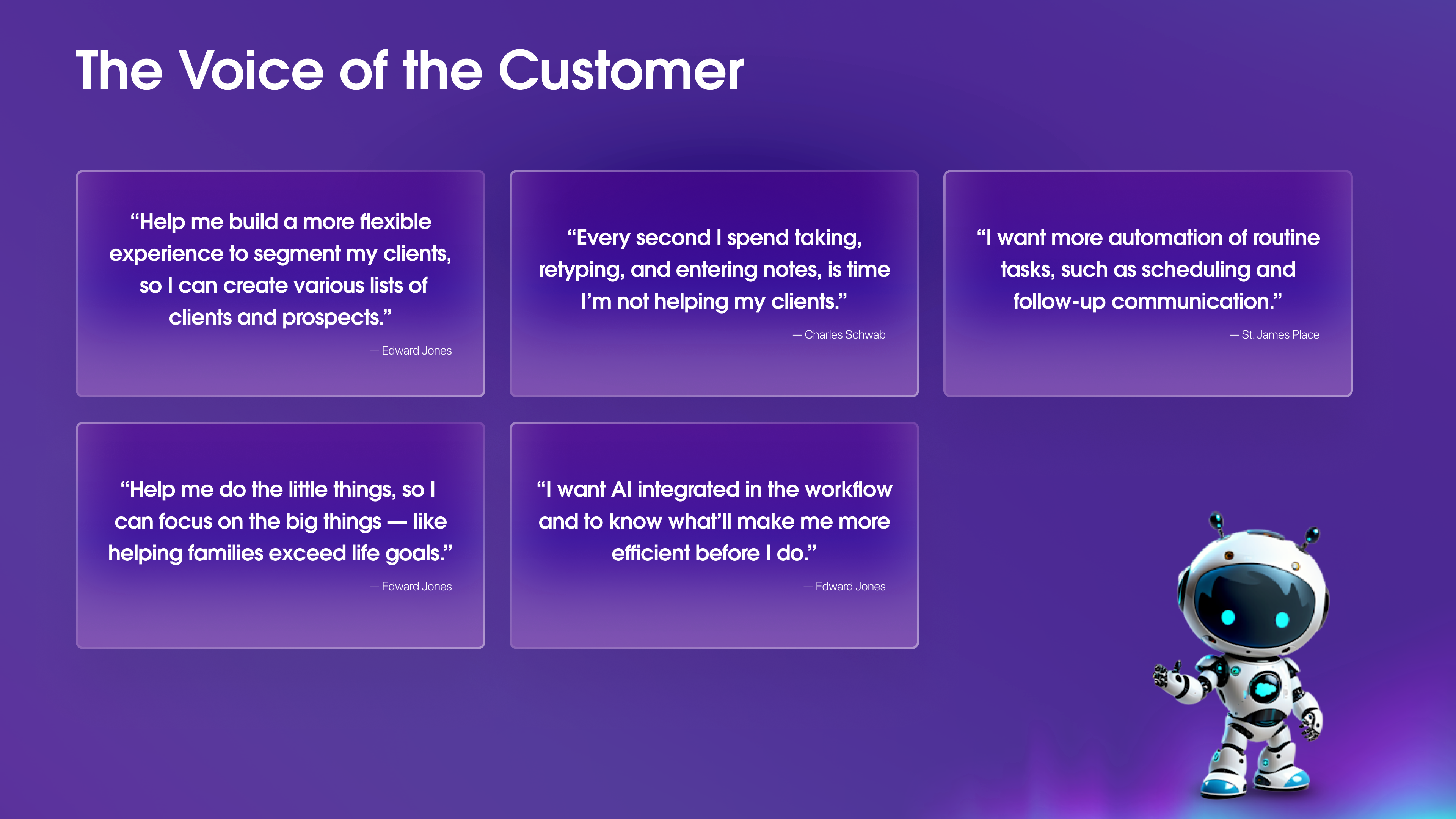 Customer quotes